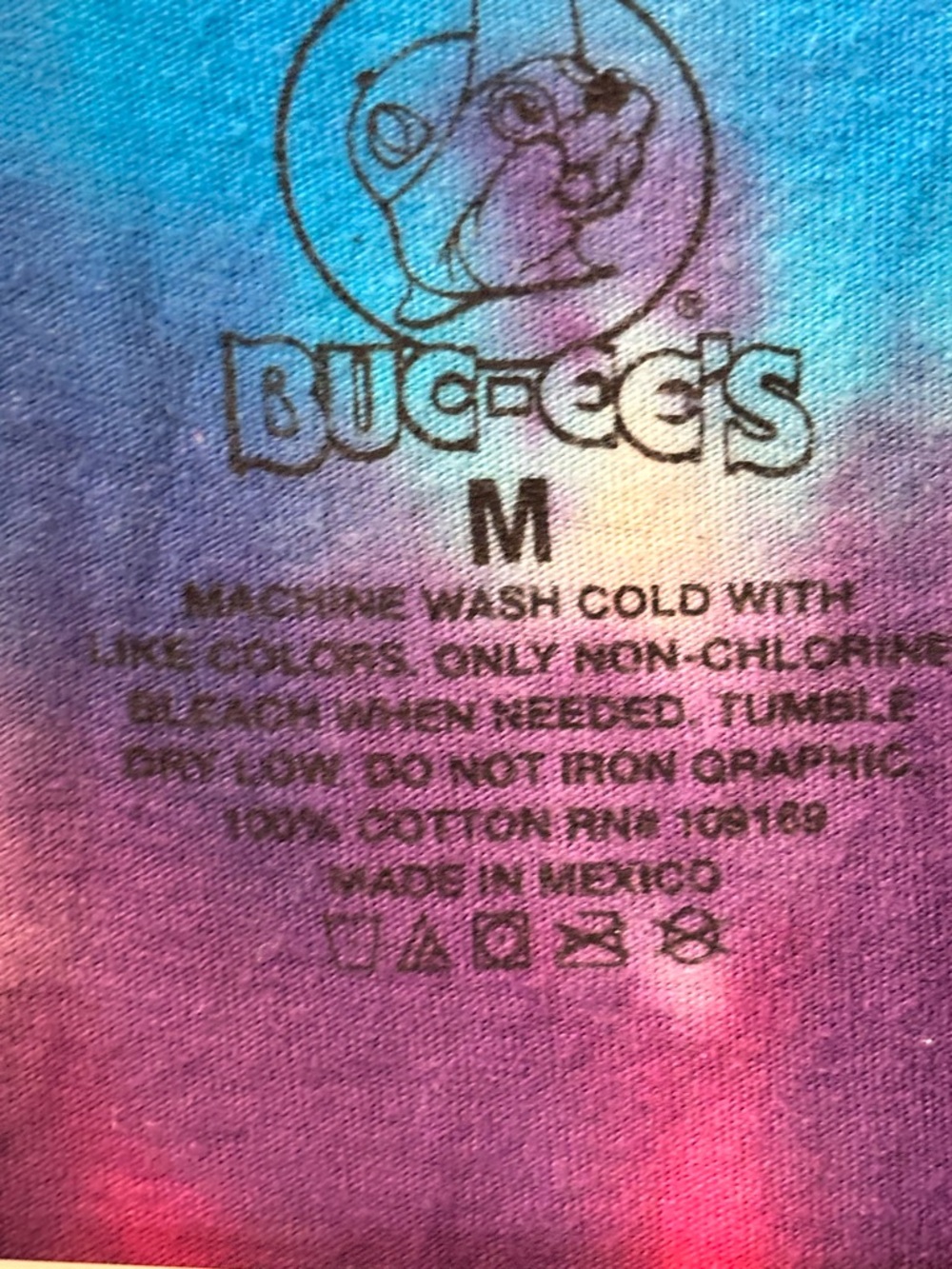 BUC EES Tie-Dye "Colorado" Graphic Tee - Picture 2 of 3